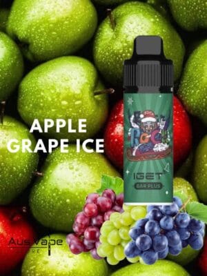 IGET BAR PLUS – APPLE GRAPE ICE  – 6000 PUFFS