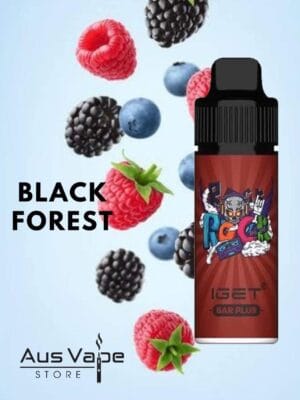 IGET BAR PLUS – BLACK FOREST – 6000 PUFFS
