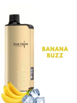 ALIBARBAR INGOT - BANANA BUZZ - 9000 PUFFS