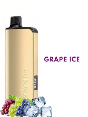 ALIBARBAR INGOT - GRAPE ICE - 9000 PUFFS