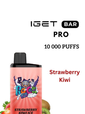 IGET BAR PRO – STRAWBERRY KIWI – 10 000 PUFFS