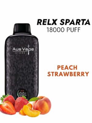 RELX SPARTA - PEACH STRAWBERRY - 18.000 PUFFS