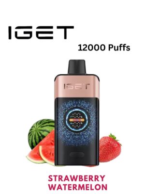 IGET ONE - STRAWBERRY WATERMELON - 12000 PUFFS