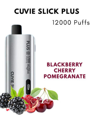 HQD CUVIE SLICK HABIBI - BLACKBERRY CHERRY POMEGRANATE - 12000 PUFFS