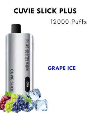 HQD CUVIE SLICK HABIBI - GRAPE ICE - 12000 PUFFS