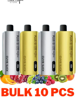 BULK 10 PCS - CUVIE SLICK PLUS HABIBI 12000 PUFFS - CAN MIX FLAVOURS