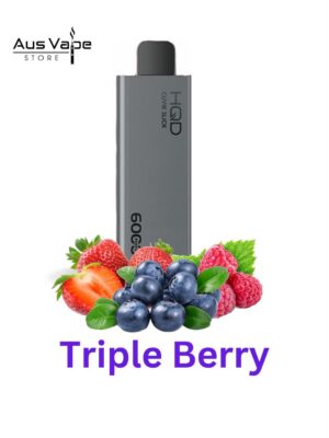 HQD CUVIE SLICK – TRIPLE BERRY – 6000 PUFFS